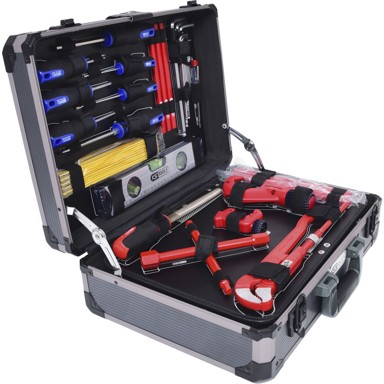 KS TOOLS Set alata za vodoinstalatere 1/4" + 1/2", 95 kom.